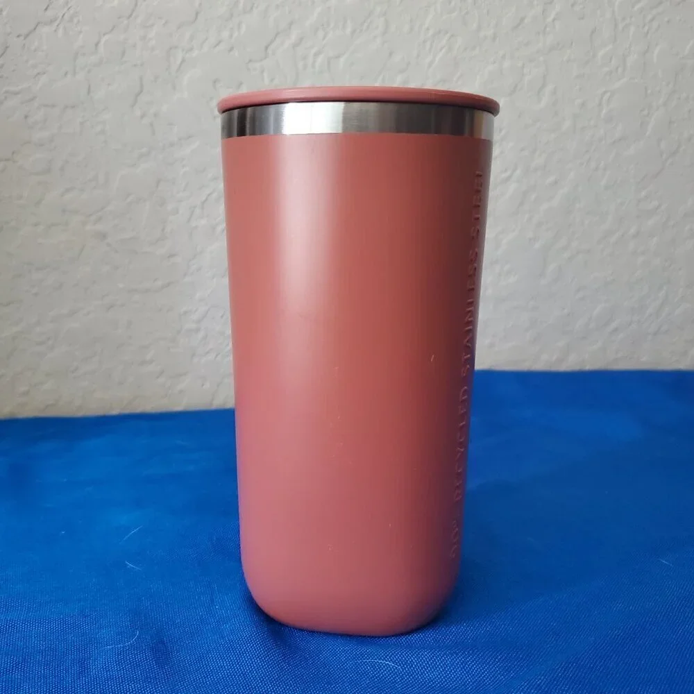 Starbucks 12 fl oz Terracotta Recycled Stainless-Steel Tumbler 2024